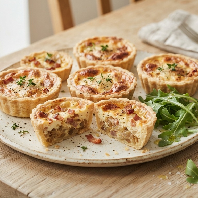 Mini-sjalottenquiches recept