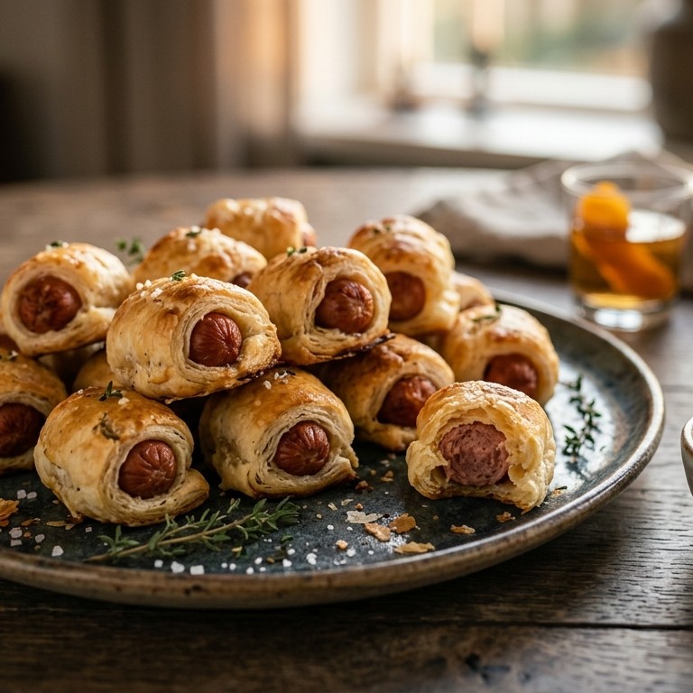 Mini worstenbroodjes recept