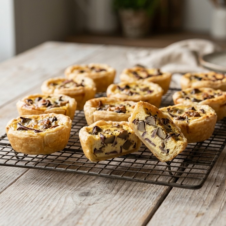 Miniquiche uit de oven recept