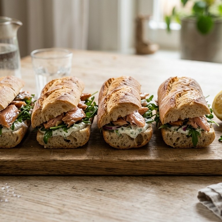 Ministokbrood-forel-sandwiches recept
