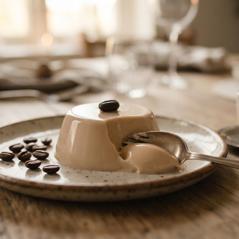 Mokka panna cotta recept