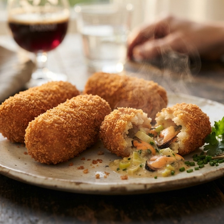 Mossel kroketjes recept