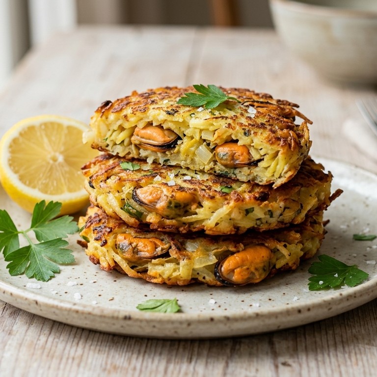 Mossel rosti recept