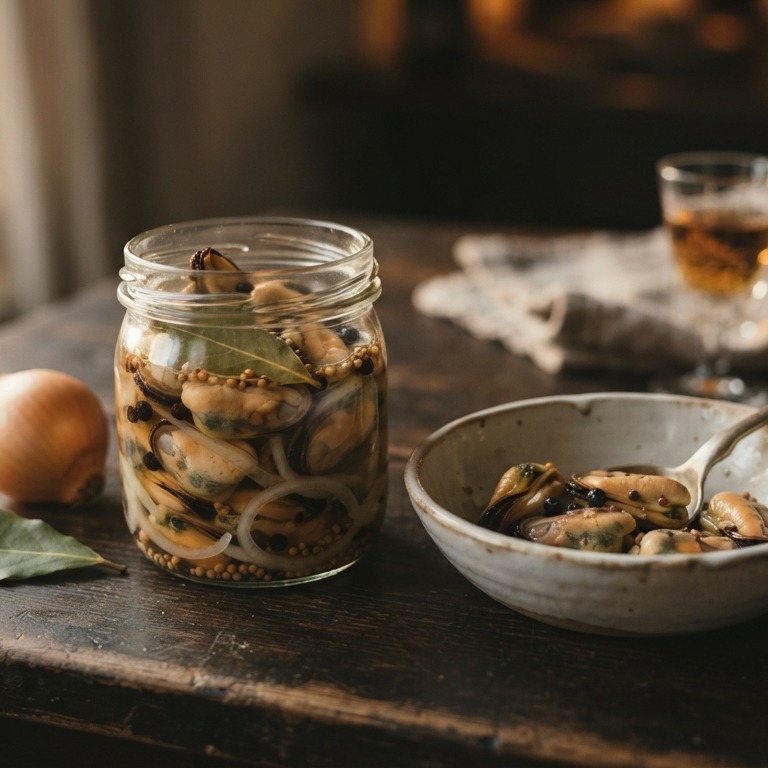 Mosselen in het zuur recept