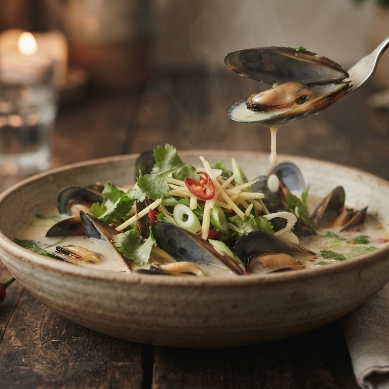 Mosselen op z’n Thais recept