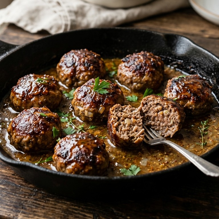 Mosterd-gehaktballen recept