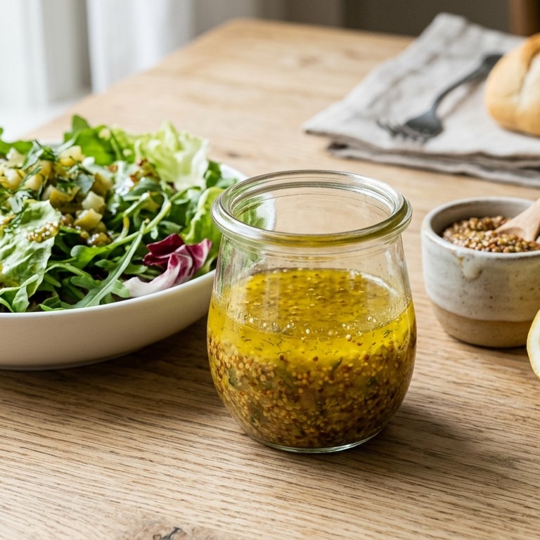 Mosterdslasaus recept