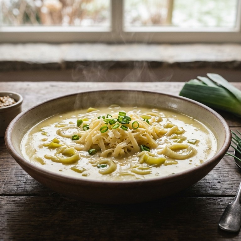 Mostersoep met Boerenkaas recept