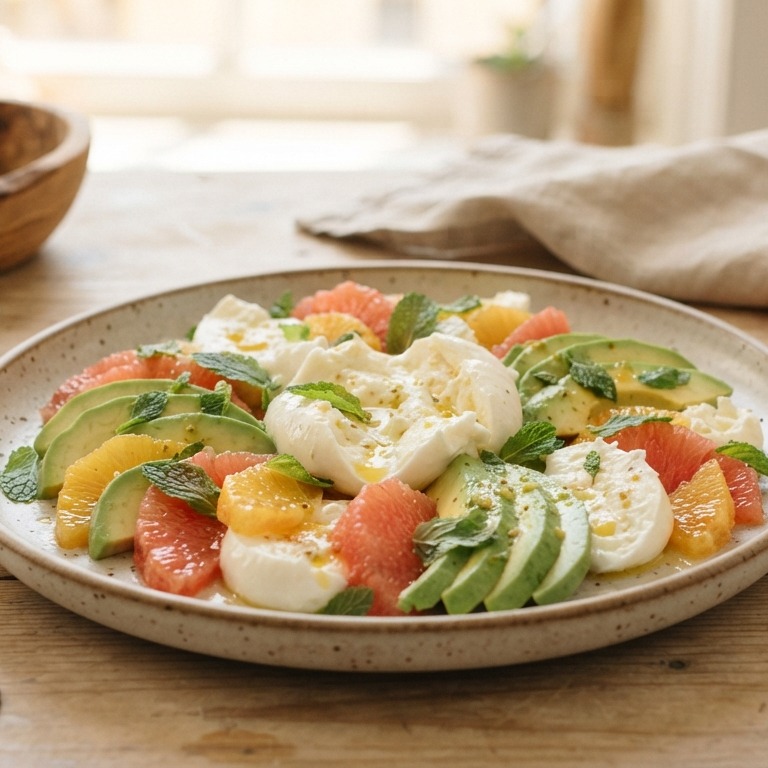 Mozzarella salade met avocado recept