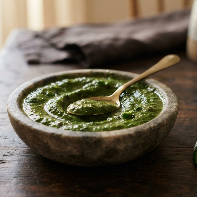 Munt-Koriander chutney recept