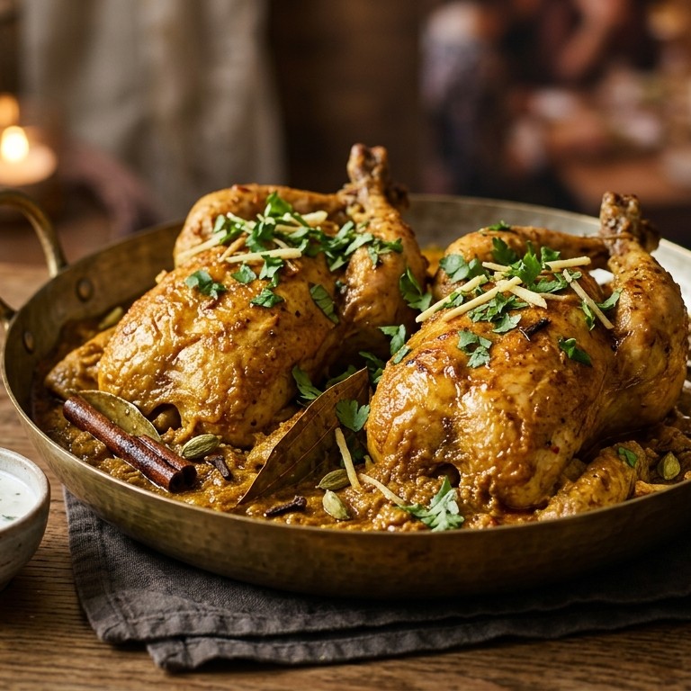 Murgh musallam recept