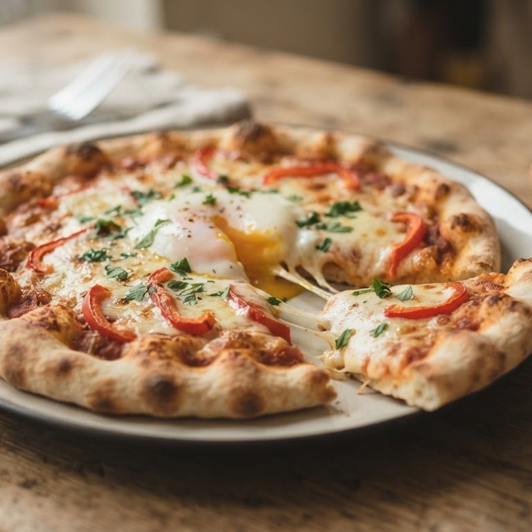 Naanbrood-pizza recept