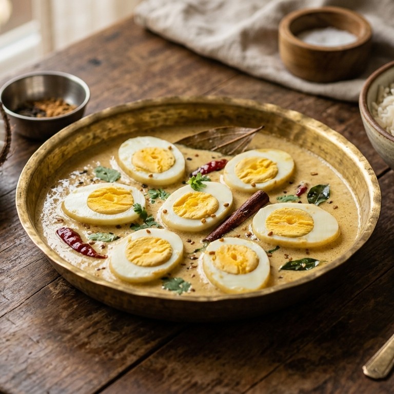 Narial anday (eier-kokoscurry) recept