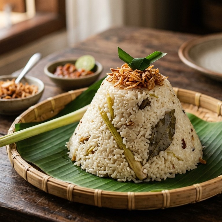 Nasi goeriah (Geurige kokosrijst) recept