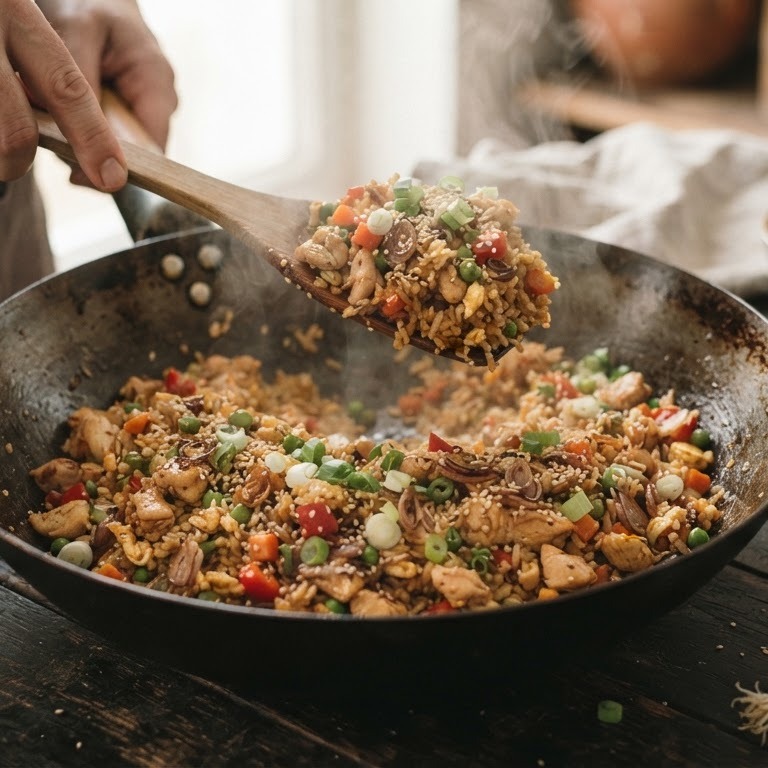Nasi goreng recept