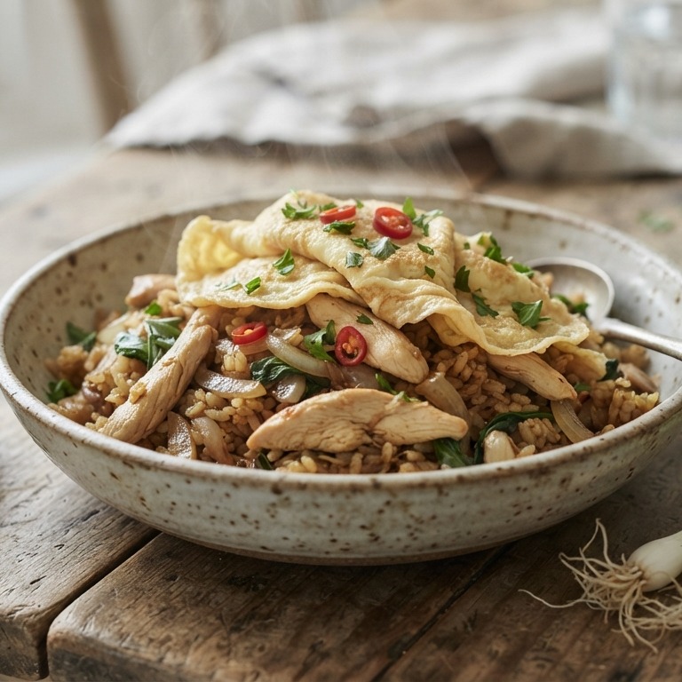 Nasi Goreng Peking recept