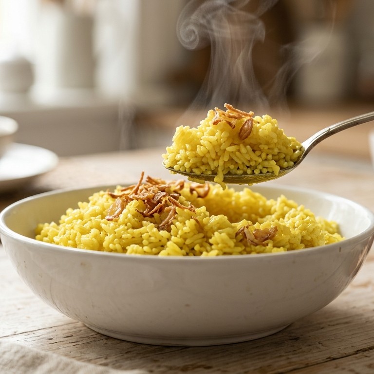 Nasi Koening (verfijnde gele rijst) recept