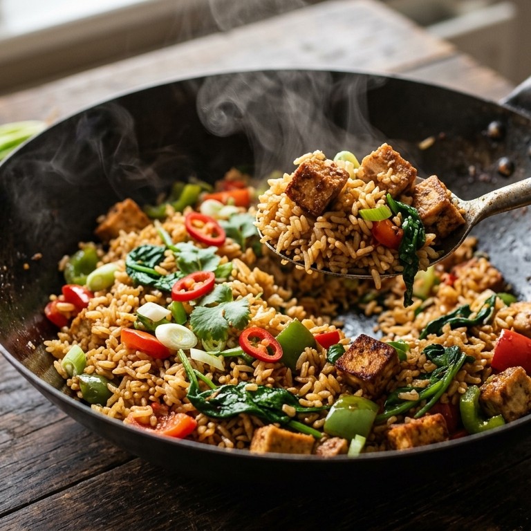Nasi met tofu recept