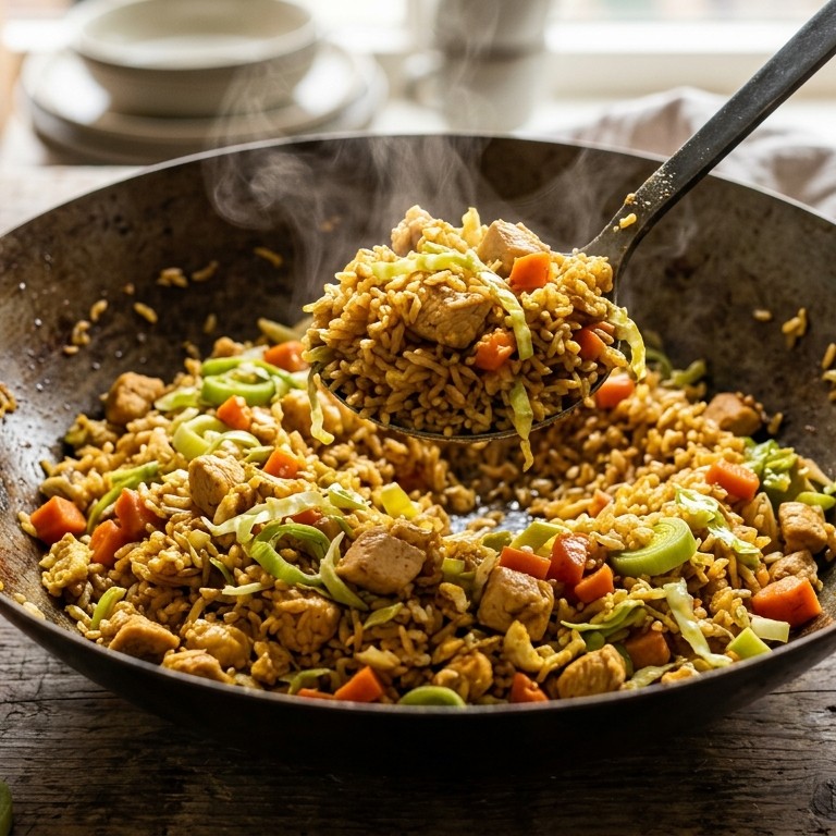 Nasi op zijn hollands recept
