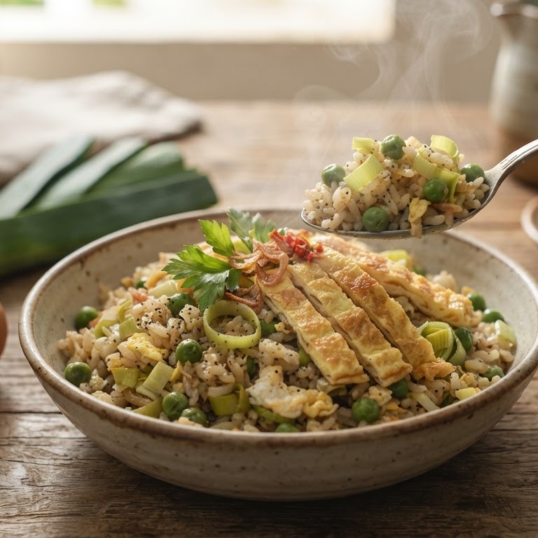 Nasi Tani (boeren nasi) recept