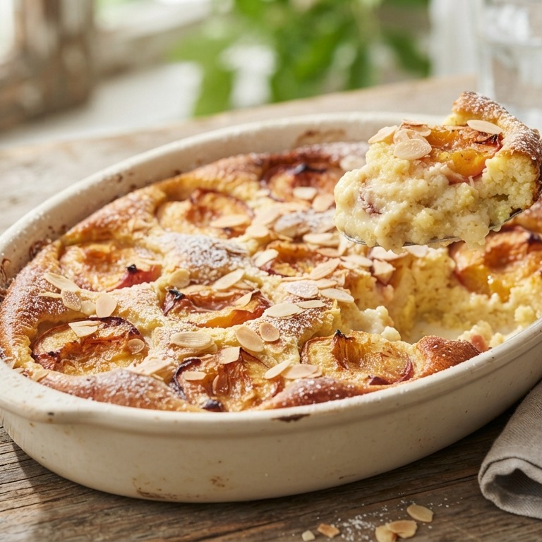 Nectarine-kwarkschotel recept