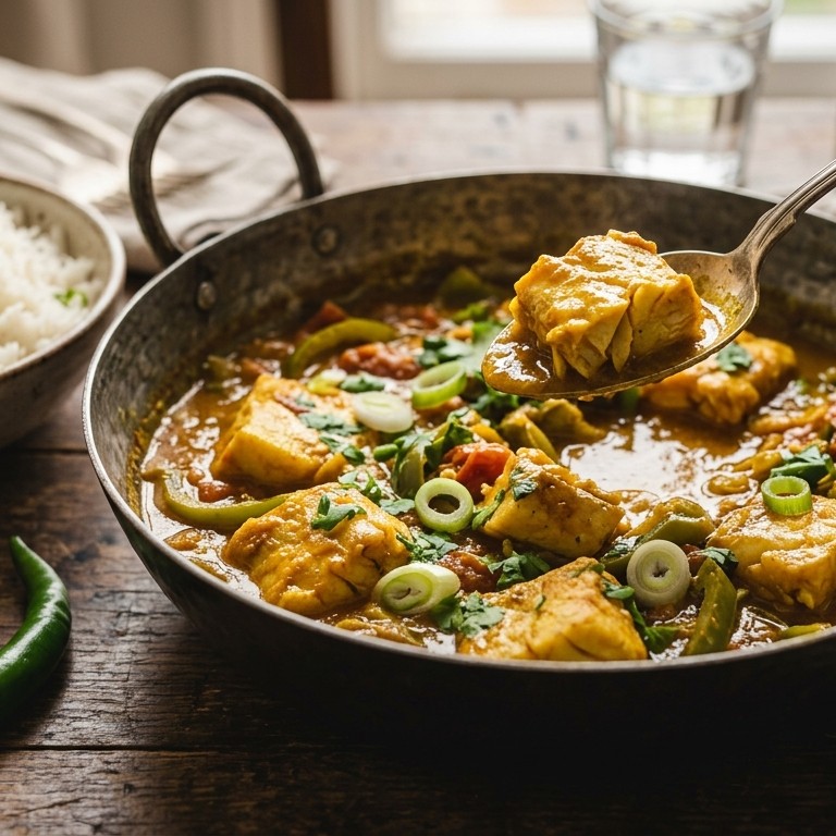 Nijlbaars curry recept