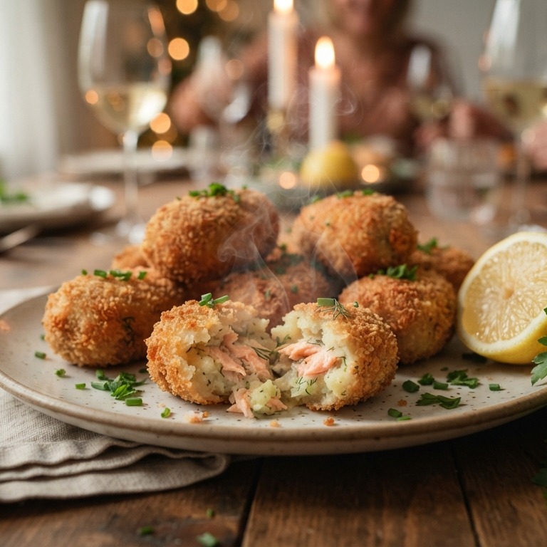 Normandische Zalm kroketjes recept