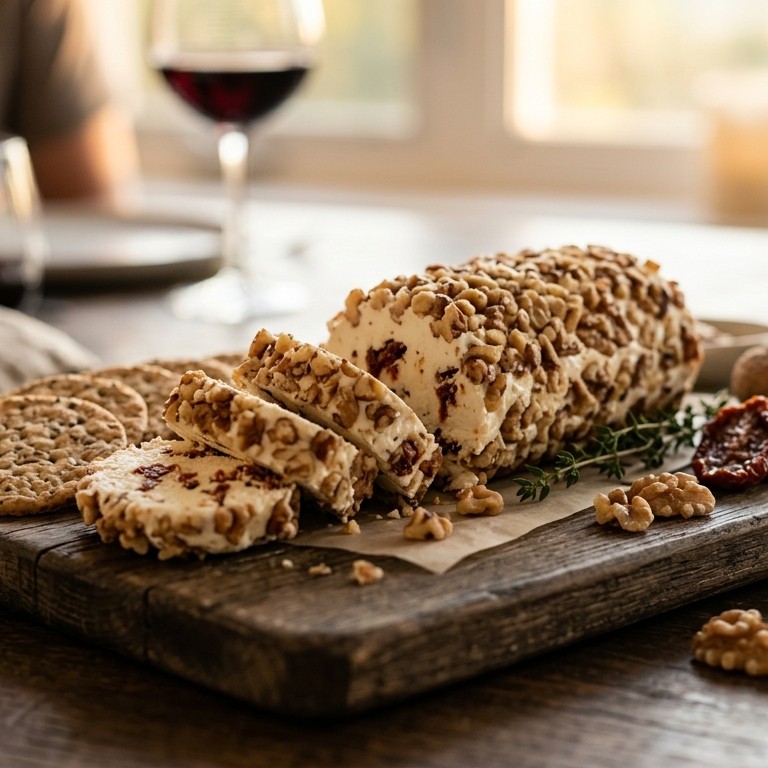 Noten met roomkaas en camembert voor buffet recept
