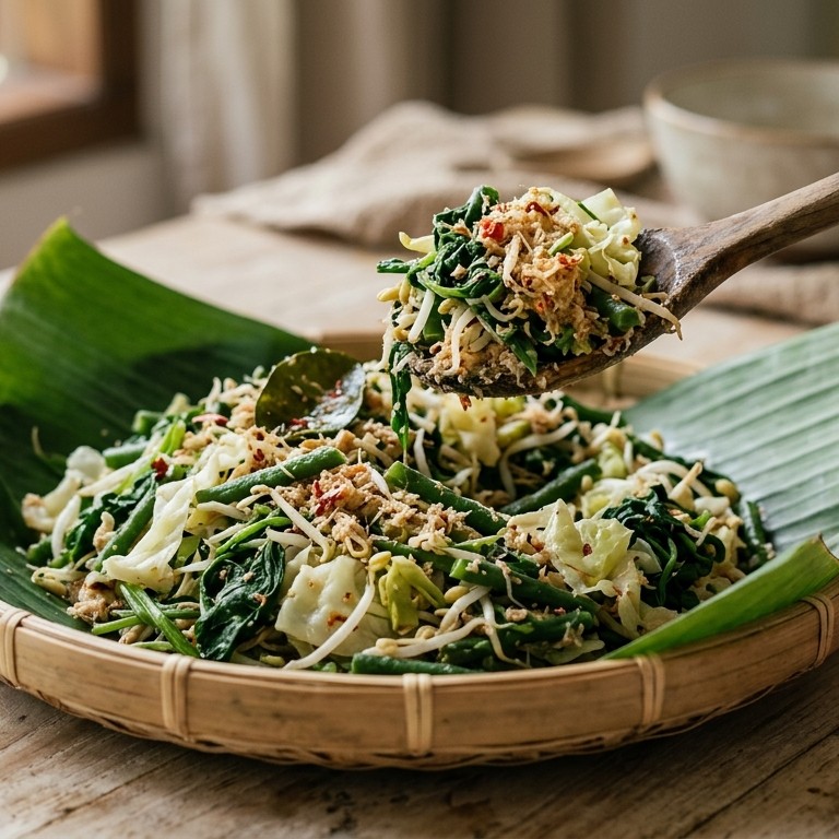 Oerapan (mild gekruide groenteschotel) recept