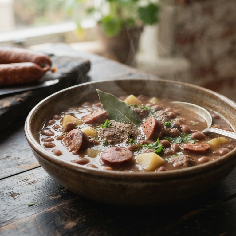 Oma's bruine bonensoep recept