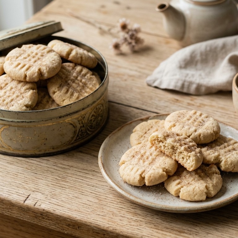 Oma's roomboter zandkoekjes recept
