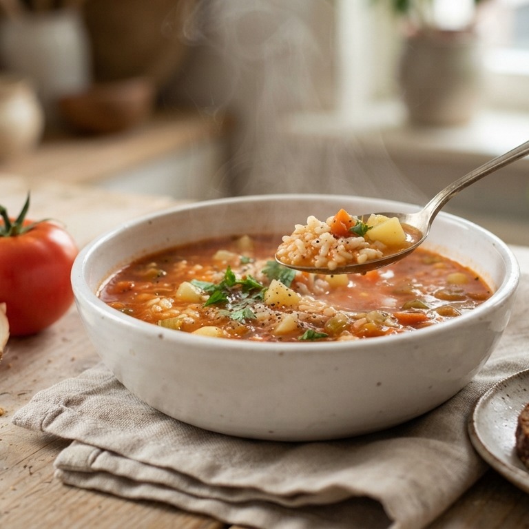 Oma's tomatensoep recept