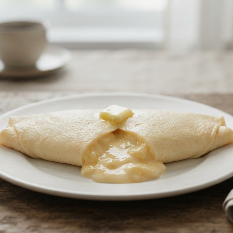 Omelet naturel recept