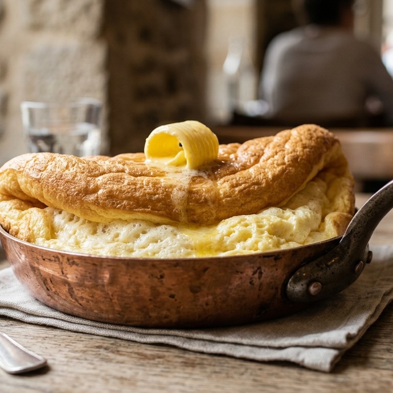 Omelette van moeder Poulard recept
