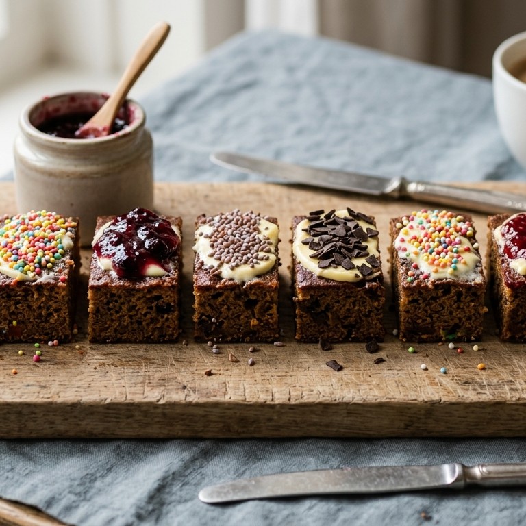 Ontbijtkoek gebakjes recept