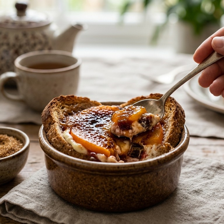 Ontbijttaartje met sharonfruit en dadels recept