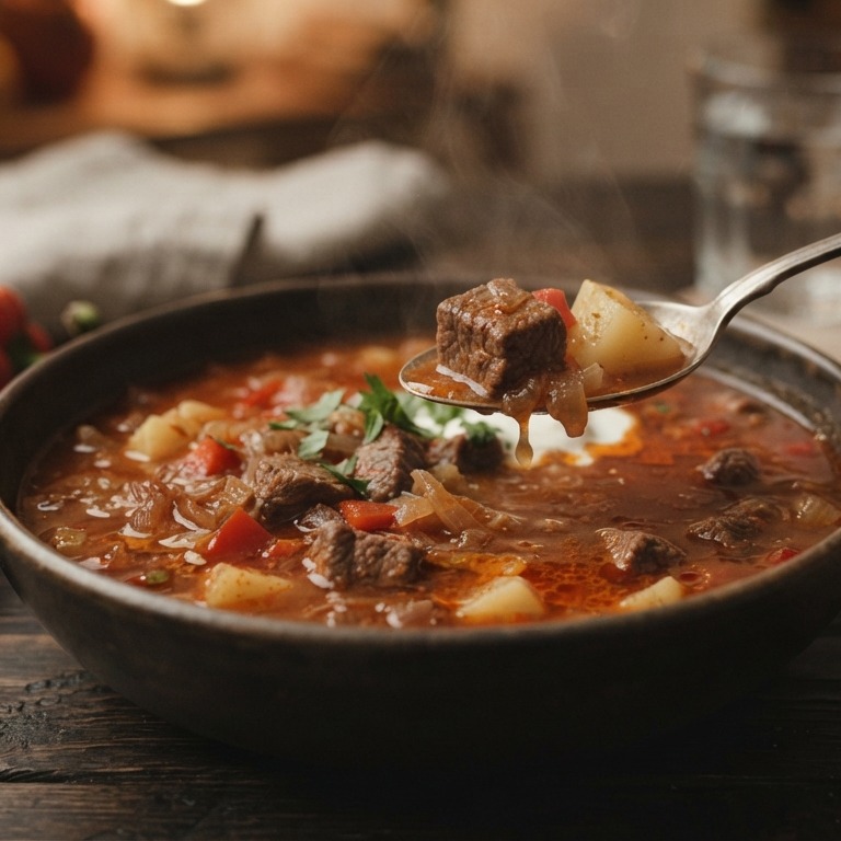 Oostenrijkse goulashsoep recept