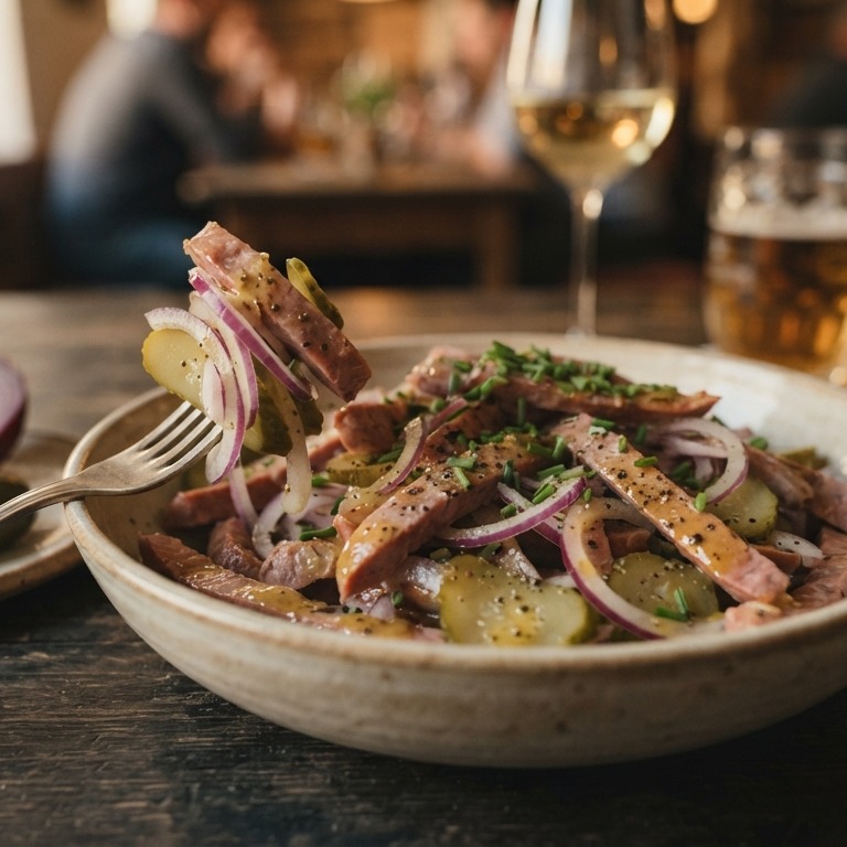 Oostenrijkse worstsalade recept