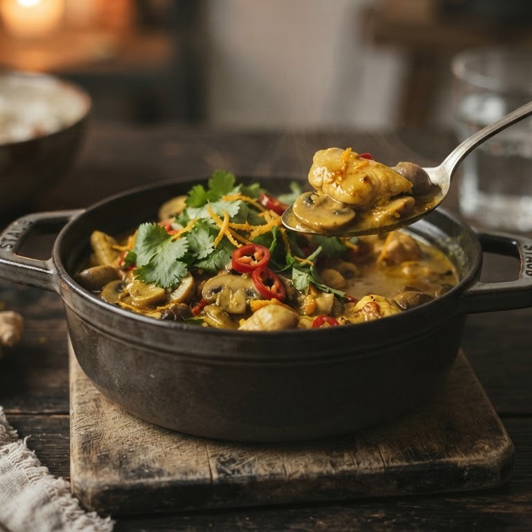 Oosters potje met kip recept