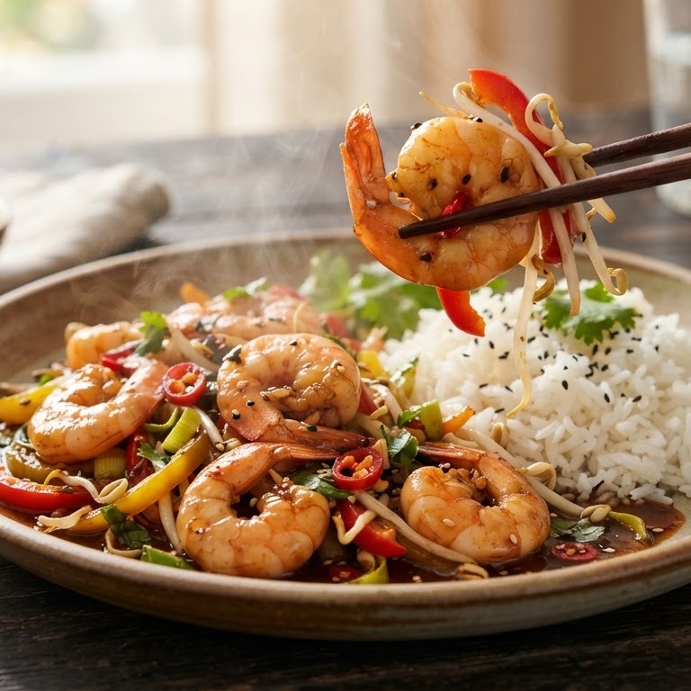 Oosterse gamba s recept