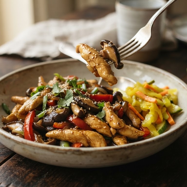 Oosterse kipschotel recept