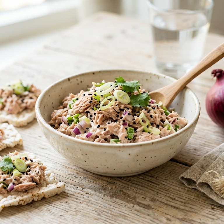 Oosterse tonijnsalade recept