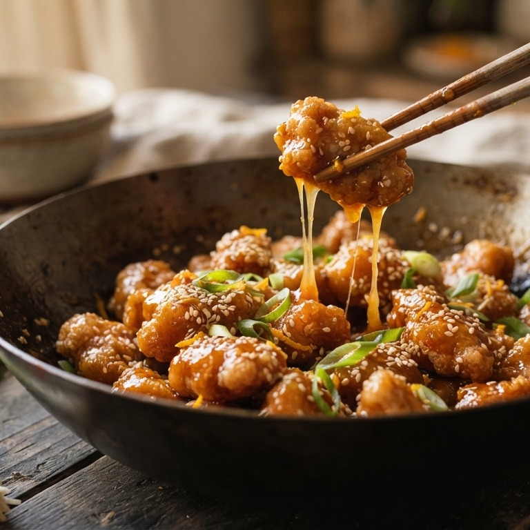 Orange chicken recept