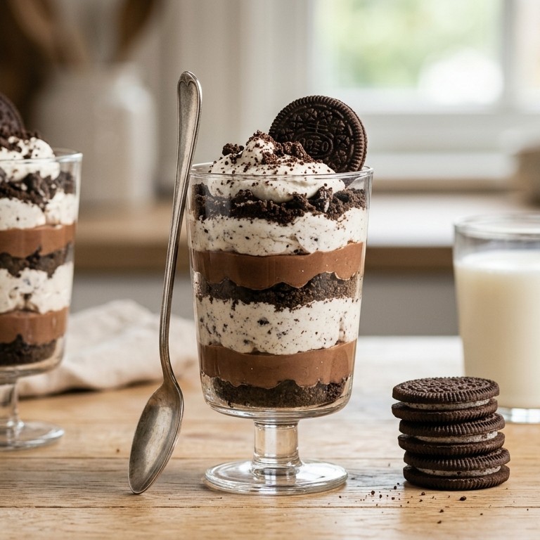 Oreo Cheesecake Parfaits recept