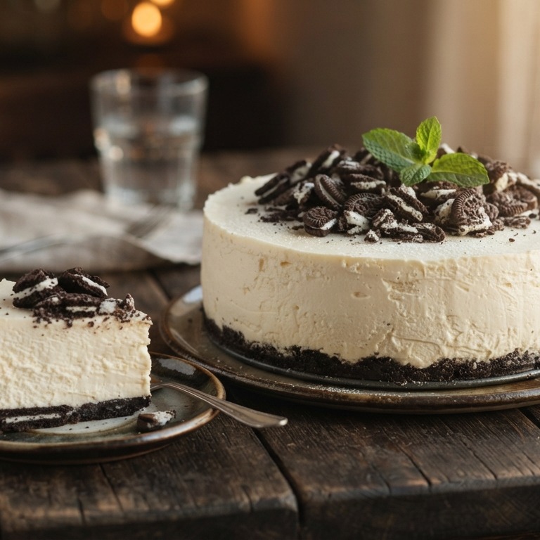 Oreo koekjes cheesecake recept