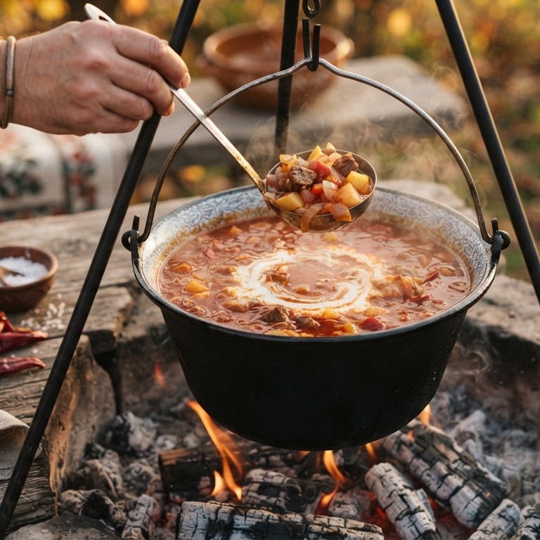 Originele Hongaarse kesselgulyas recept