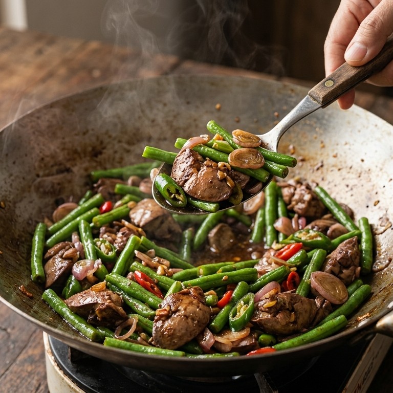 Oseng Oseng (van sperziebonen) recept