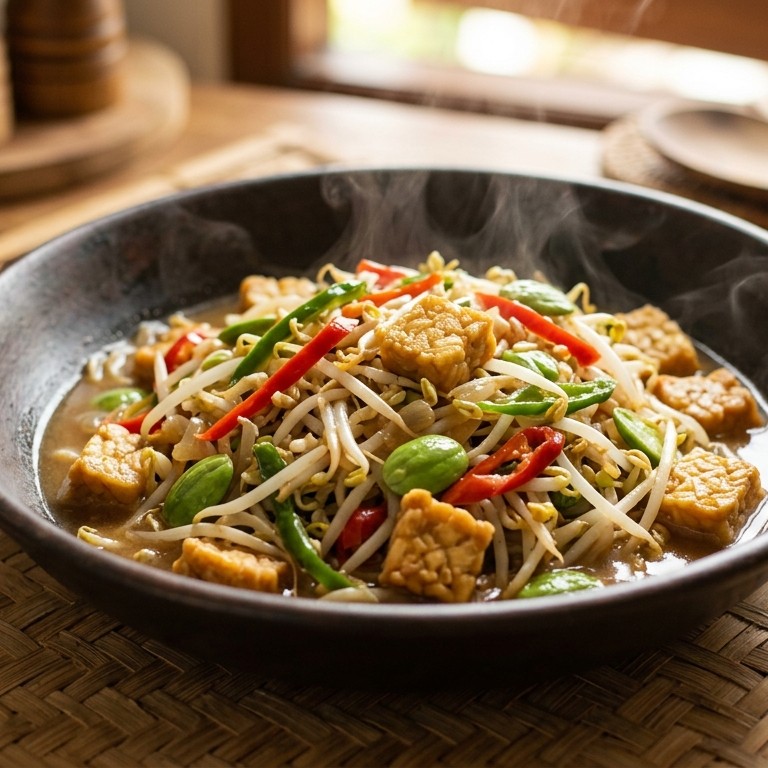 Oseng taugé (gesmoorde taugé) recept