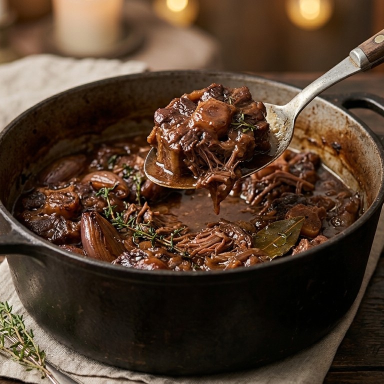 Ossenstaart met bruin bier recept