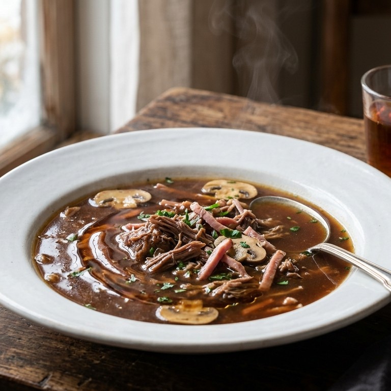 Ossenstaartsoep traditionele recept